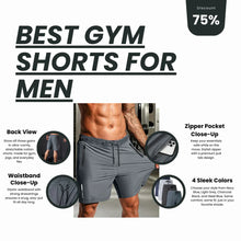 Load image into Gallery viewer, Combo of 4 Men's Stretchable Cotton Shorts