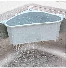 Load image into Gallery viewer, Triangular Multifunctional Drain Shelf Sink Corner Tray
