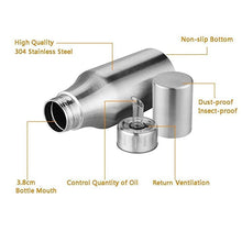 Load image into Gallery viewer, Oil Dispenser - 1000 ml Stainless Steel Oil Dispensers