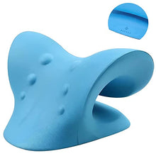 Load image into Gallery viewer, Neck Massage Cervical Pillow Traction Device, Shoulder Relaxer, Fast Pain Relief, Melts Away Muscle Knots, Trigger Point, Tension, Stretcher, Chiropractic Acupressure Pillow