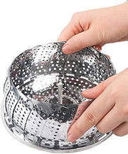 Load image into Gallery viewer, Stainless Steel Steamer Basket for Vegetables
