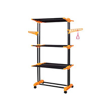 Load image into Gallery viewer, Cloth Dryer - 3 Tier of Cloth Drying Stand With Wheels