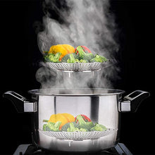 Load image into Gallery viewer, Stainless Steel Steamer Basket for Vegetables