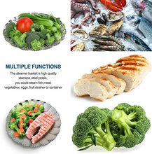 Load image into Gallery viewer, Stainless Steel Steamer Basket for Vegetables