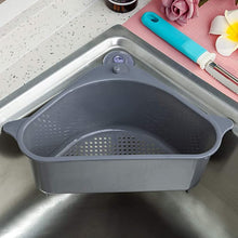 Load image into Gallery viewer, Triangular Multifunctional Drain Shelf Sink Corner Tray