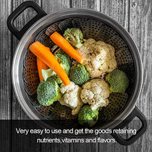 Load image into Gallery viewer, Stainless Steel Steamer Basket for Vegetables