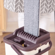 Load image into Gallery viewer, Mop-360° Rotatable Flat Mop and Bucket System for Floor Cleaning