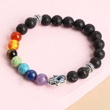 Load image into Gallery viewer, Classic 7 Chakra Beads Bracelet Pack of 1
