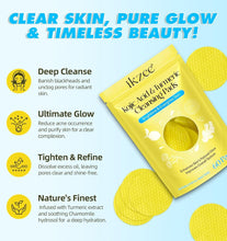 Load image into Gallery viewer, Turmeric Kojic Acid Cleansing Pads- (60 Pads)
