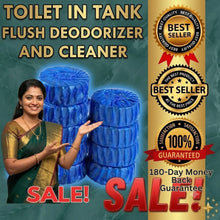 Load image into Gallery viewer, BUY 1 GET 1 FREE🎁🚽Toilet Cleaning Tablets Automatic Cleaner &amp; Deodorizer🛡️ 180-Day Money-Back Guarantee
