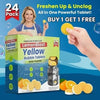 🔥 Buy 1 Get 1 FREE!🔥 🍋 LemonBlast Yellow Bubble Tablets –Odor Eliminator + Blockage Remover 💥🧼