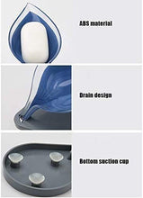 Load image into Gallery viewer, Leaf shaped self Draining soap Holder
