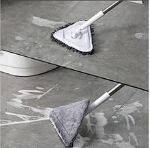 Load image into Gallery viewer, Triangle Mop-Multi-Functional Rotatable Triangle Mop with Long Handle
