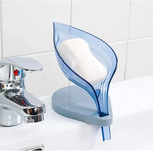 Load image into Gallery viewer, Leaf shaped self Draining soap Holder
