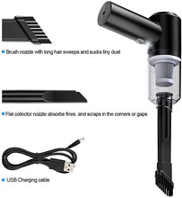 Load image into Gallery viewer, 120W Wireless Mini Portable Vacuum Cleaner for Car Home Office 
