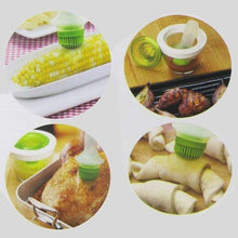 Load image into Gallery viewer, Oil Dispenser Glass Bowl Container and Silicone Brush Set
