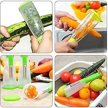Load image into Gallery viewer, Peeler-Multifunction With Storage Container
