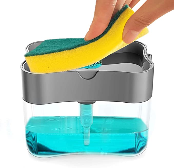 Soap Dispenser - 2 in 1 Soap Dispenser