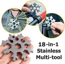 Load image into Gallery viewer, Screwdriver Tool-18 in 1 Multi-Purpose Snowflake Shaped Tool
