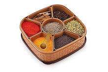 Load image into Gallery viewer, Masala Dabba/Box with 7 Sections
