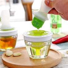 Load image into Gallery viewer, Oil Dispenser Glass Bowl Container and Silicone Brush Set
