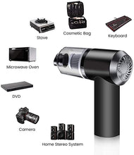 Load image into Gallery viewer, 120W Wireless Mini Portable Vacuum Cleaner for Car Home Office 
