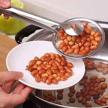 Load image into Gallery viewer, Stainless Steel 2 in 1 Fry Tool Filter Spoon Snack Strainer with Clip
