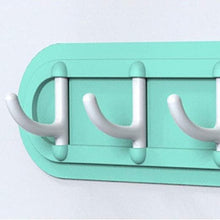 Load image into Gallery viewer, Folding Wall Mounted 6 Hooks Storage Hanging Hook Holders
