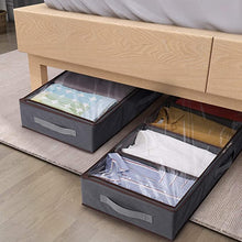 Load image into Gallery viewer, Under Bed Organizer-Large Adjustable Under Bed Clothes Organizer
