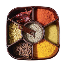 Load image into Gallery viewer, Masala Dabba/Box with 7 Sections
