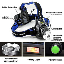 Load image into Gallery viewer, Head Flashlight for Camping, Hiking, Outdoors
