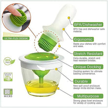 Load image into Gallery viewer, Oil Dispenser Glass Bowl Container and Silicone Brush Set
