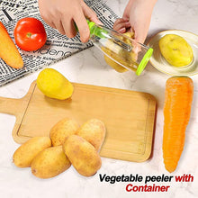 Load image into Gallery viewer, Peeler-Multifunction With Storage Container
