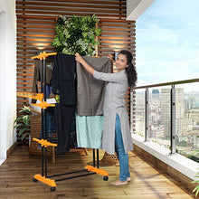 Load image into Gallery viewer, Cloth Dryer - 3 Tier of Cloth Drying Stand With Wheels
