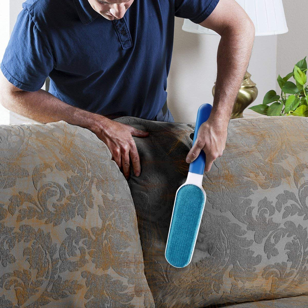 Pet Fur and Lint Remover Multi-Purpose Double Sided Self-Cleaning Brushes
