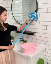 Load image into Gallery viewer, Triangle Mop Multi-Functional Rotatable  with Long Handle

